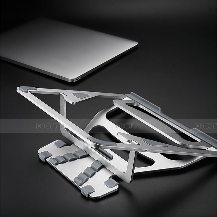 Support Ordinateur Portable Universel K03 pour Apple MacBook Air 11 pouces Argent Plus