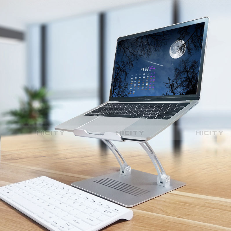 Support Ordinateur Portable Universel K08 pour Apple MacBook Air 13 pouces Argent Plus