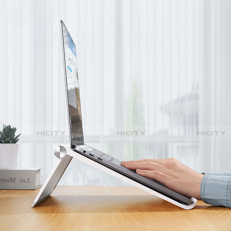 Support Ordinateur Portable Universel K11 pour Apple MacBook Air 13.3 pouces (2018) Argent Plus