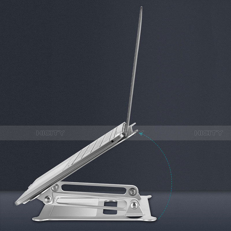 Support Ordinateur Portable Universel K12 pour Apple MacBook Air 11 pouces Argent Plus