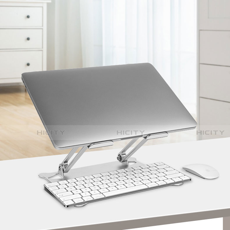 Support Ordinateur Portable Universel K12 pour Apple MacBook Air 13 pouces (2020) Argent Plus