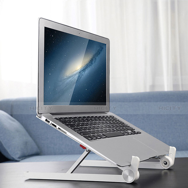 Support Ordinateur Portable Universel K13 pour Apple MacBook Air 13 pouces Argent Plus