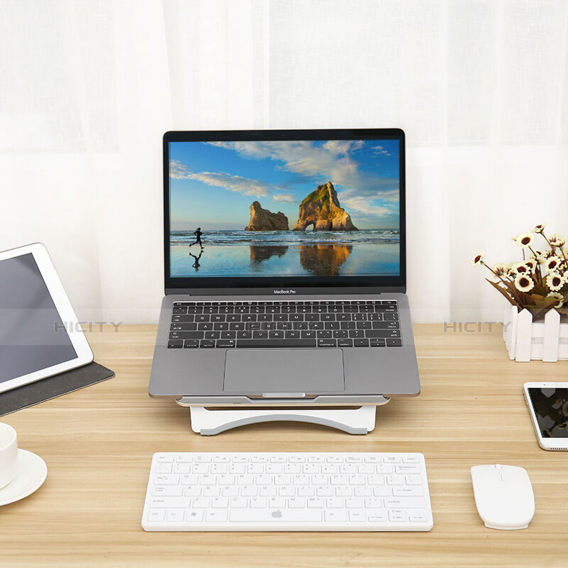 Support Ordinateur Portable Universel S03 pour Apple MacBook Pro 13 pouces Argent Plus