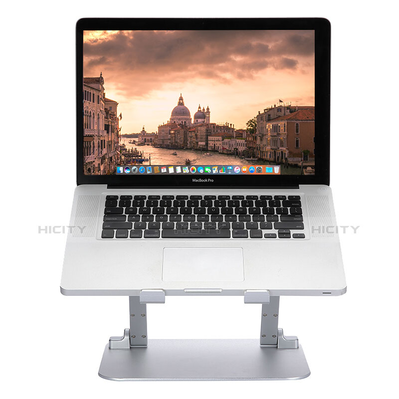 Support Ordinateur Portable Universel S08 pour Apple MacBook 12 pouces Argent Plus