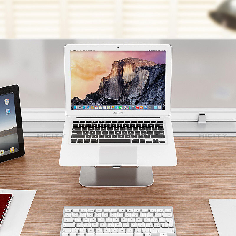 Support Ordinateur Portable Universel S09 pour Apple MacBook Pro 13 pouces (2020) Argent Plus