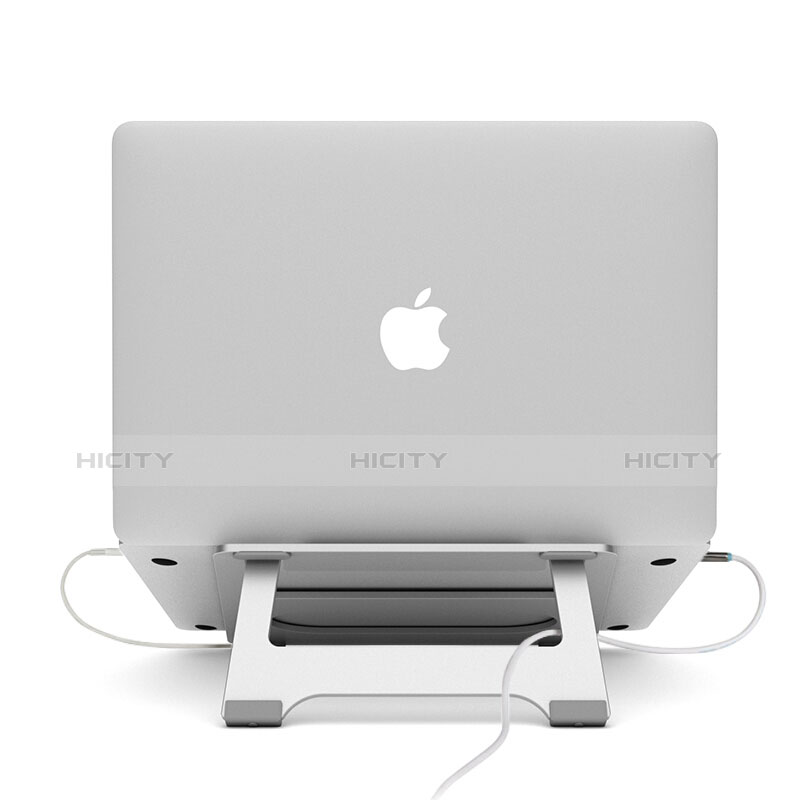 Support Ordinateur Portable Universel S10 pour Apple MacBook Air 13.3 pouces (2018) Argent Plus