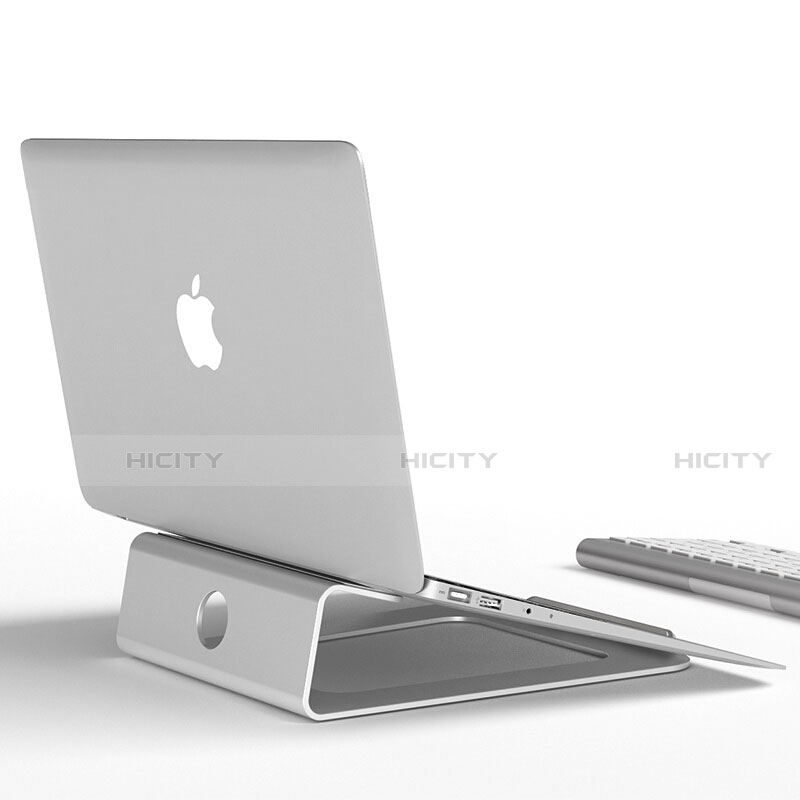 Support Ordinateur Portable Universel S11 pour Apple MacBook Air 13 pouces (2020) Argent Plus