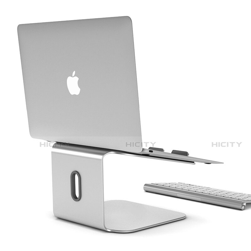 Support Ordinateur Portable Universel S12 pour Apple MacBook Air 13 pouces (2020) Argent Plus