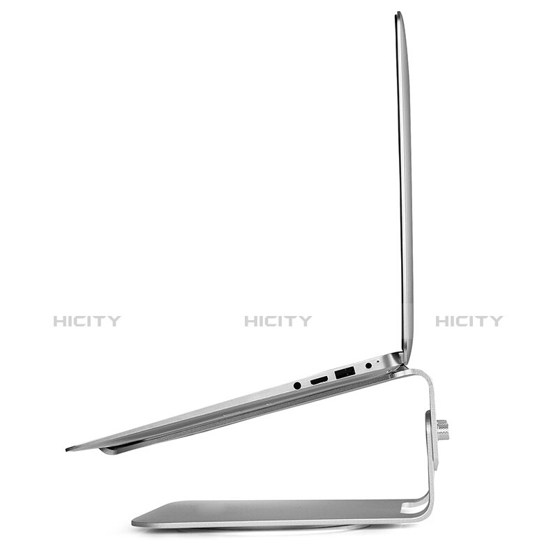Support Ordinateur Portable Universel S16 pour Apple MacBook Air 13 pouces Argent Plus