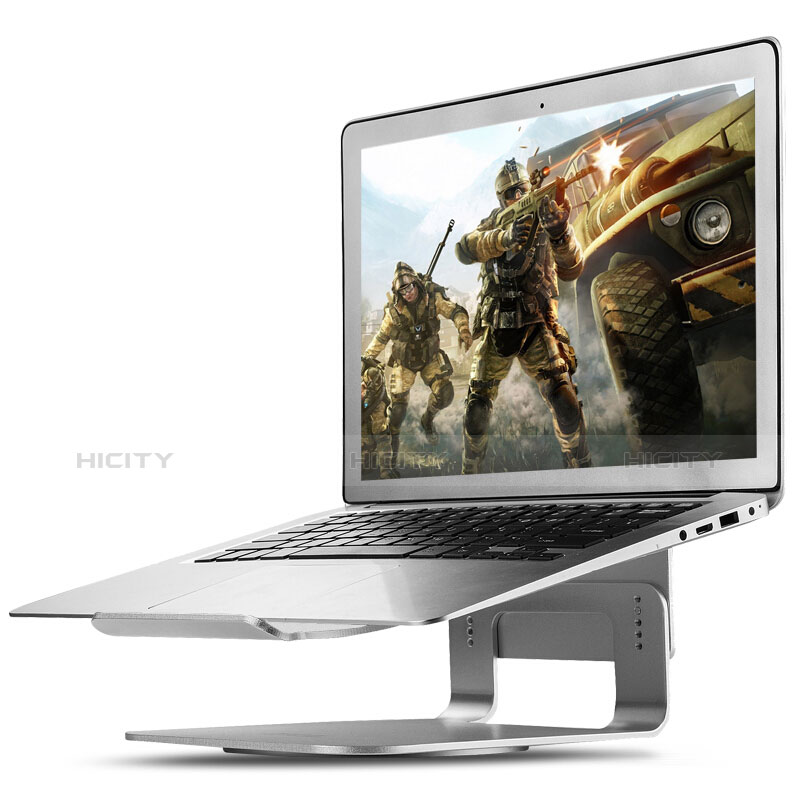 Support Ordinateur Portable Universel S16 pour Apple MacBook Pro 13 pouces Argent Plus