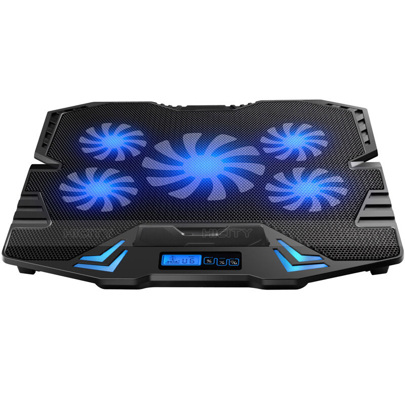 Support Ordinateur Portable Ventilateur de Refroidissement Radiateur Universel 9 Pouces a 16 Pouces M14 pour Apple MacBook Pro 13 pouces (2020) Noir Plus