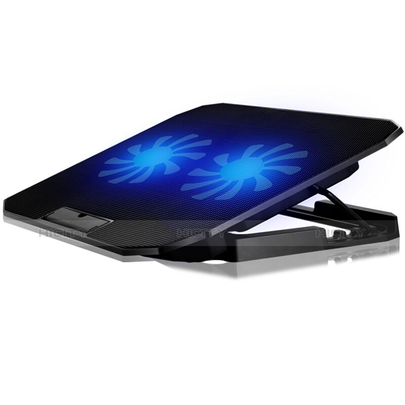 Support Ordinateur Portable Ventilateur de Refroidissement Radiateur Universel 9 Pouces a 16 Pouces M17 pour Apple MacBook Pro 15 pouces Noir Plus