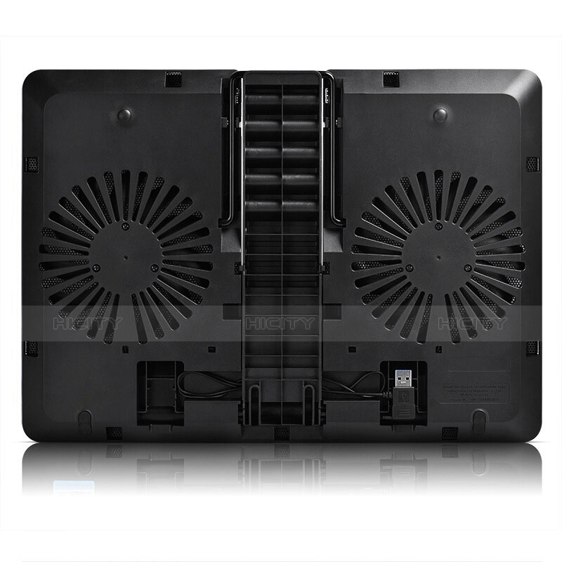 Support Ordinateur Portable Ventilateur de Refroidissement Radiateur Universel 9 Pouces a 16 Pouces M25 pour Huawei MateBook X Pro (2020) 13.9 Noir Plus