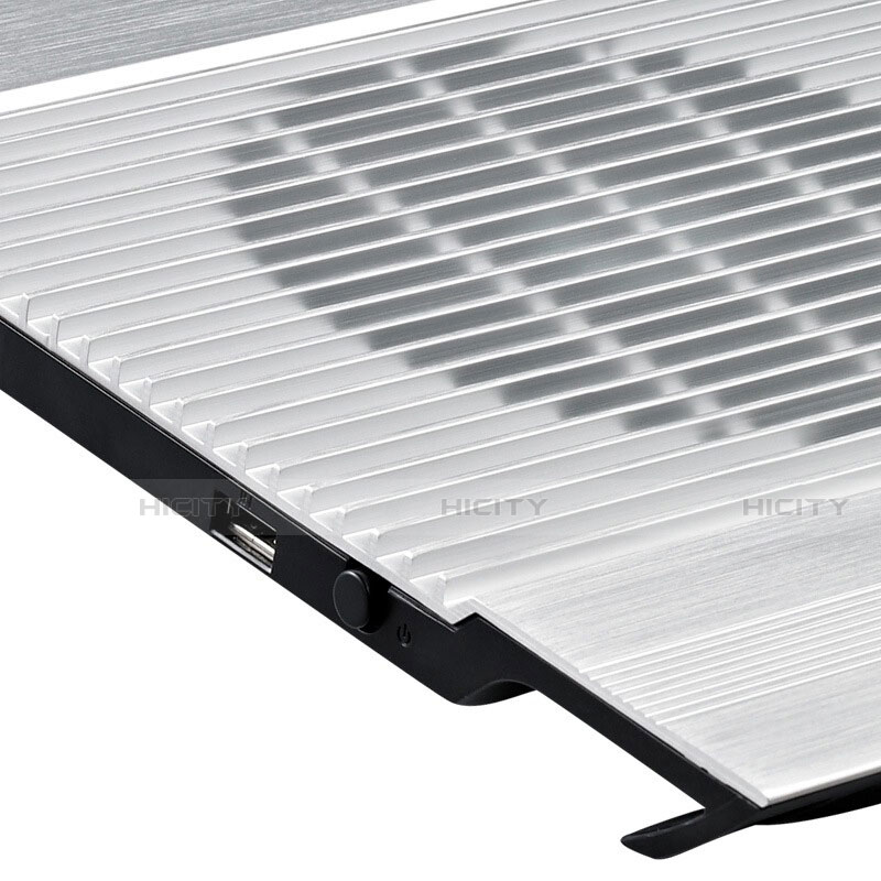 Support Ordinateur Portable Ventilateur de Refroidissement Radiateur Universel 9 Pouces a 16 Pouces M26 pour Apple MacBook Air 13 pouces (2020) Argent Plus