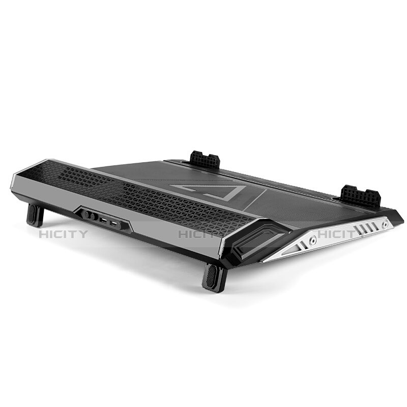 Support Ordinateur Portable Ventilateur de Refroidissement Radiateur Universel 9 Pouces a 17 Pouces L01 pour Apple MacBook Air 11 pouces Noir Plus