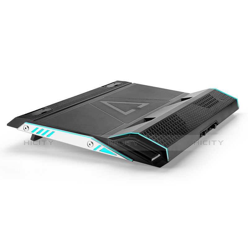 Support Ordinateur Portable Ventilateur de Refroidissement Radiateur Universel 9 Pouces a 17 Pouces L01 pour Huawei MateBook D14 (2020) Noir Plus