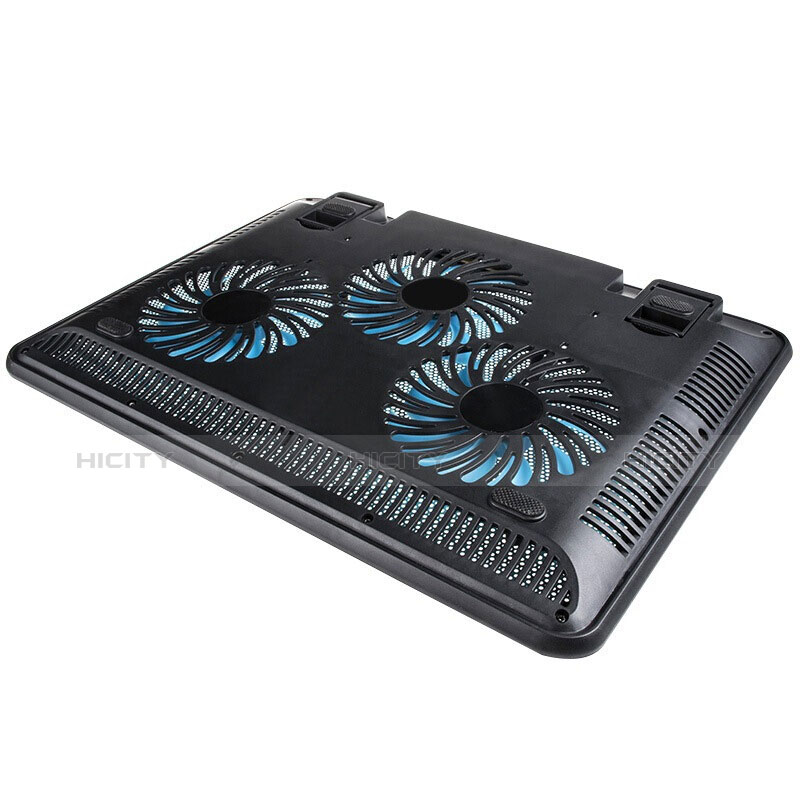 Support Ordinateur Portable Ventilateur de Refroidissement Radiateur Universel 9 Pouces a 17 Pouces L04 pour Huawei Honor MagicBook 15 Bleu Plus