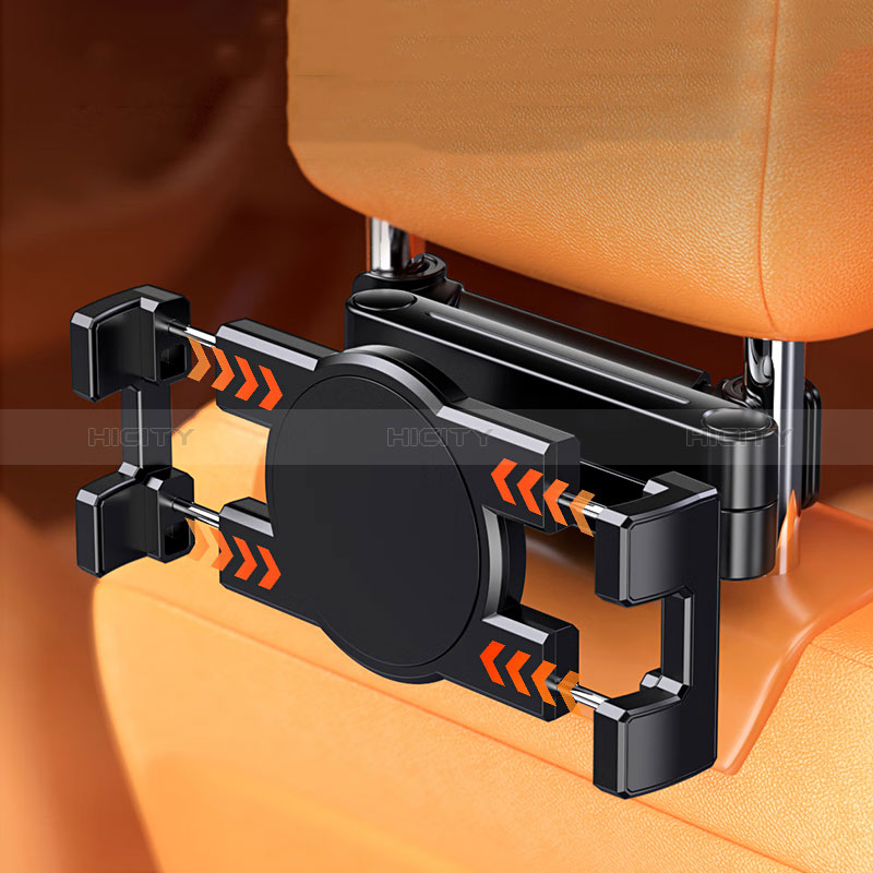 Support Telephone Universel Voiture Siege Arriere Pliable Rotatif 360 BS4 Noir Plus