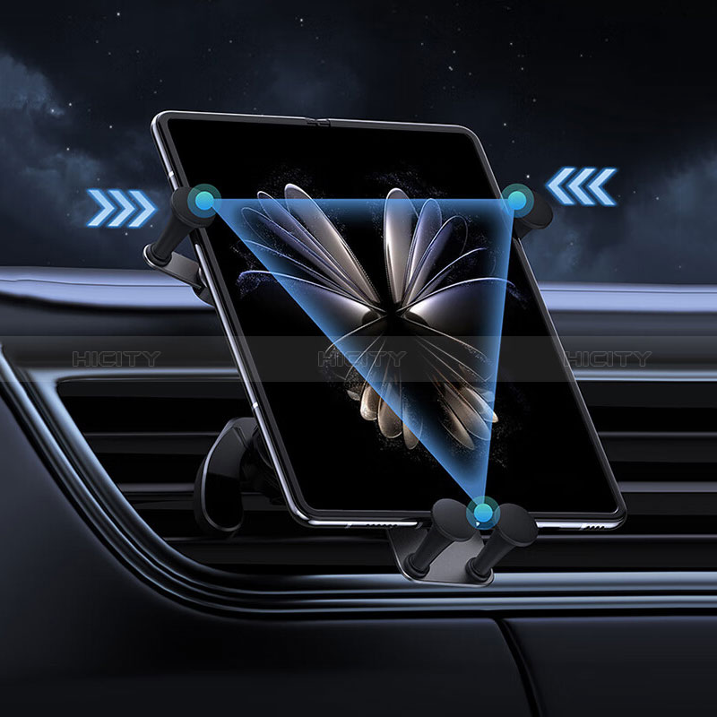 Support Telephone Voiture Support Clip Tableau de Bord Universel BS2 Noir Plus