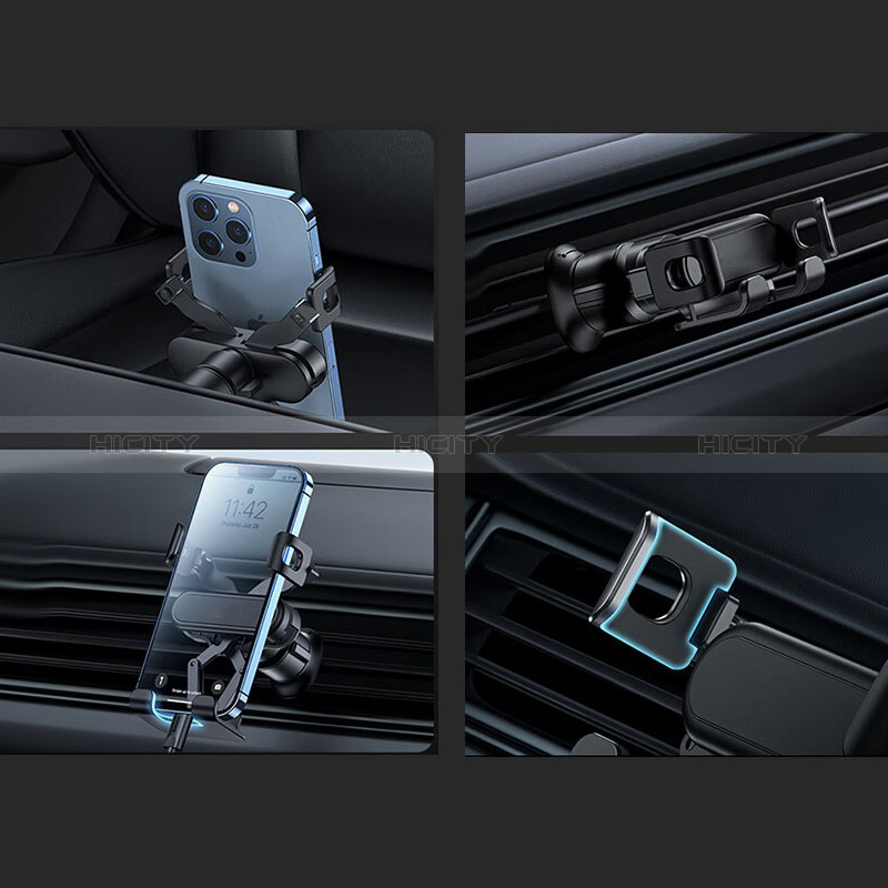 Support Telephone Voiture Support Clip Tableau de Bord Universel BS5 Noir Plus