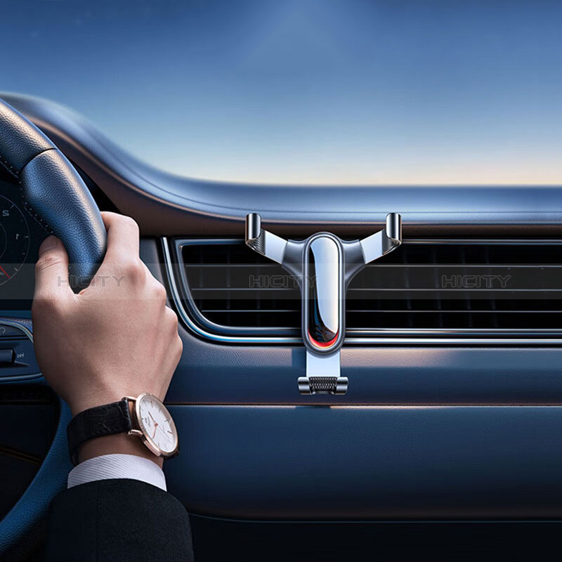 Support Telephone Voiture Support Clip Tableau de Bord Universel JD2 Noir Plus