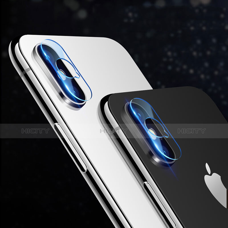 Verre Trempe Protecteur de Camera F06 pour Apple iPhone Xs Clair Plus