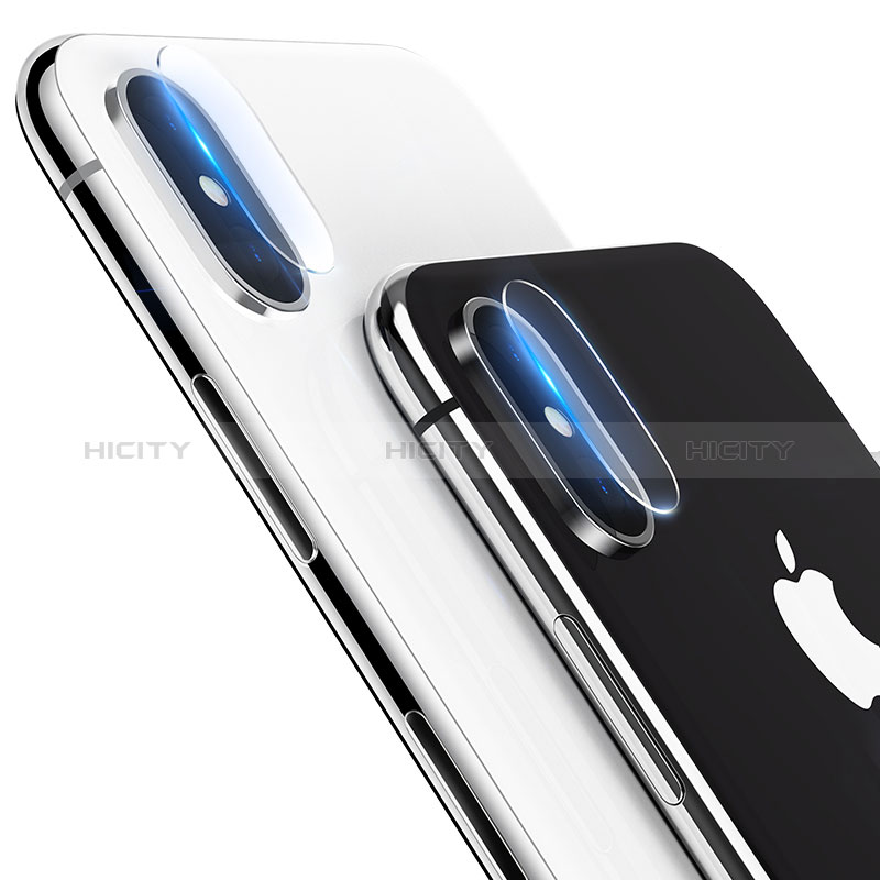 Verre Trempe Protecteur de Camera pour Apple iPhone Xs Clair Plus