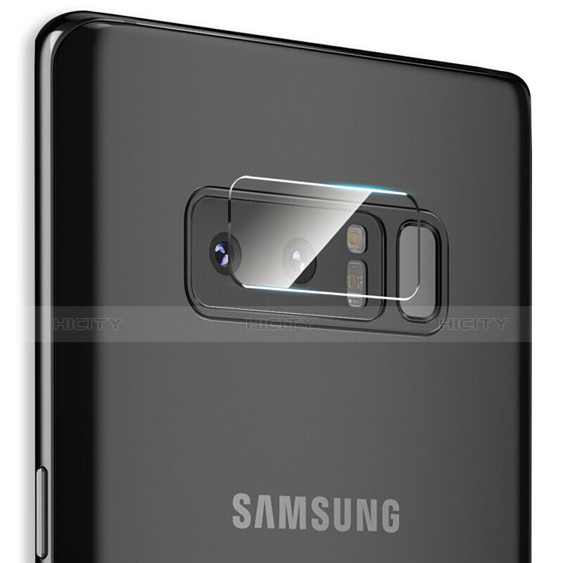 Verre Trempe Protecteur de Camera pour Samsung Galaxy Note 8 Duos N950F Clair Plus