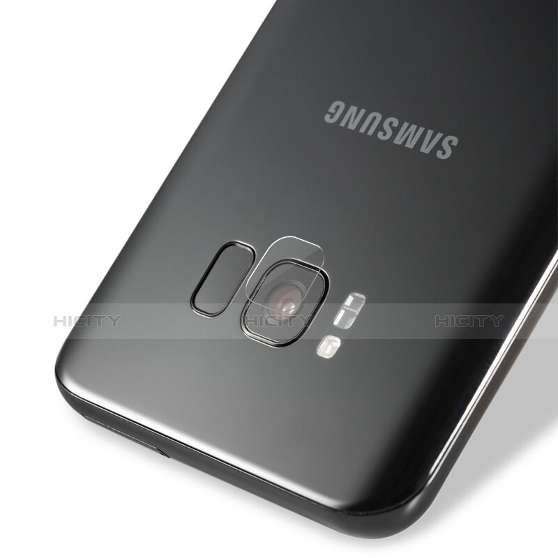 Verre Trempe Protecteur de Camera pour Samsung Galaxy S8 Plus Clair Plus