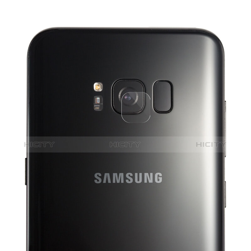 Verre Trempe Protecteur de Camera pour Samsung Galaxy S8 Plus Clair Plus