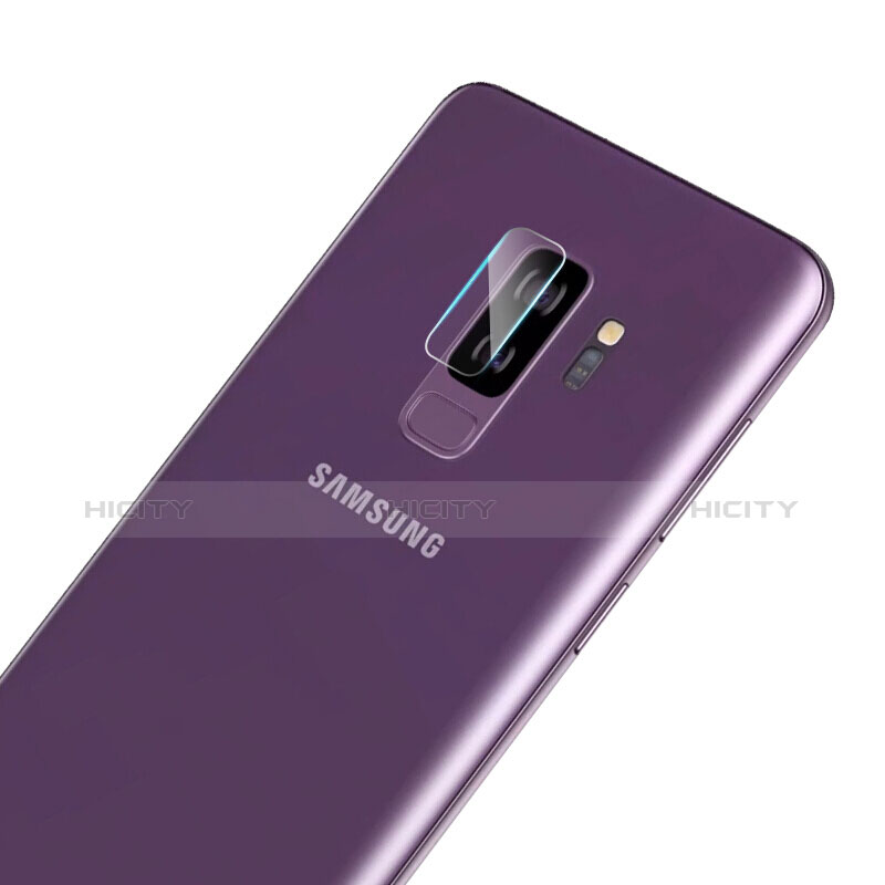 Verre Trempe Protecteur de Camera pour Samsung Galaxy S9 Plus Clair Plus