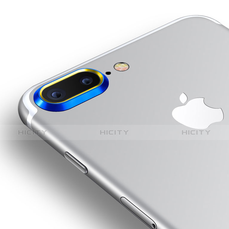 Verre Trempe Protecteur de Camera Protection C01 pour Apple iPhone 8 Plus Bleu Plus
