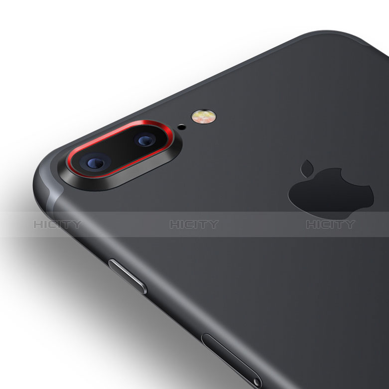 Verre Trempe Protecteur de Camera Protection C01 pour Apple iPhone 8 Plus Noir Plus