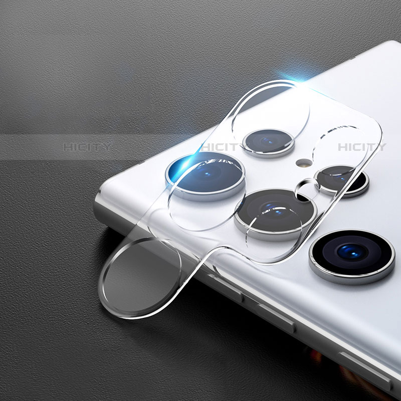 Verre Trempe Protecteur de Camera Protection C01 pour Samsung Galaxy S22 Ultra 5G Clair Plus