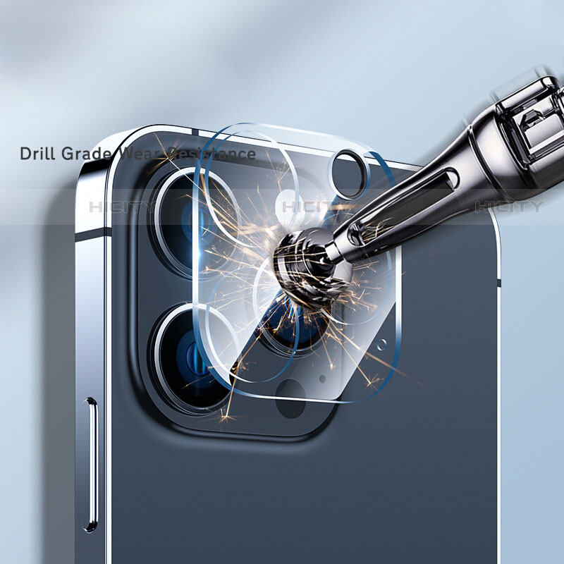 Verre Trempe Protecteur de Camera Protection C07 pour Apple iPhone 14 Pro Clair Plus