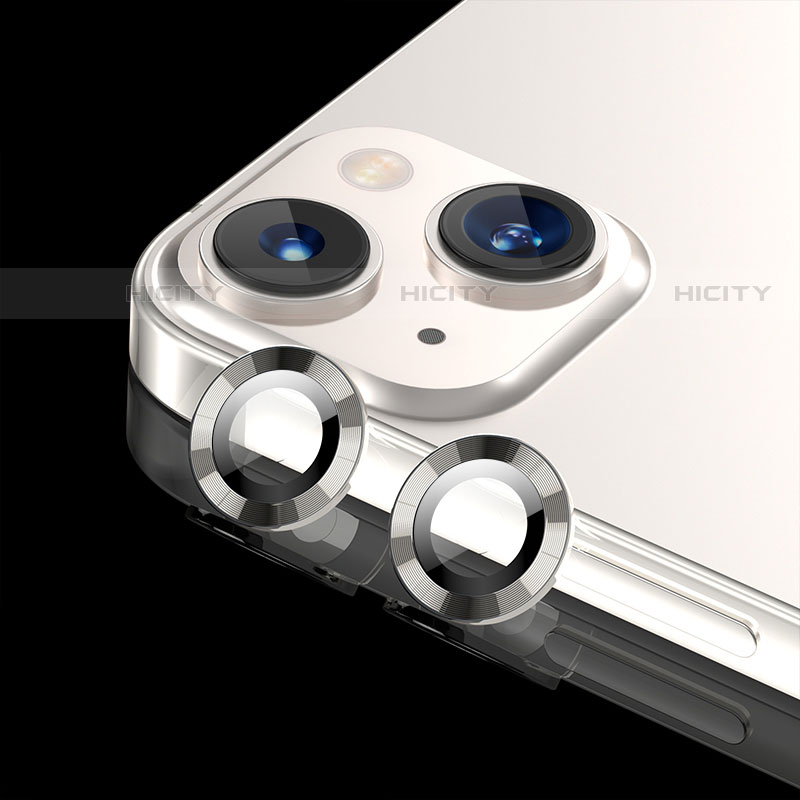 Verre Trempe Protecteur de Camera Protection C08 pour Apple iPhone 13 Argent Plus