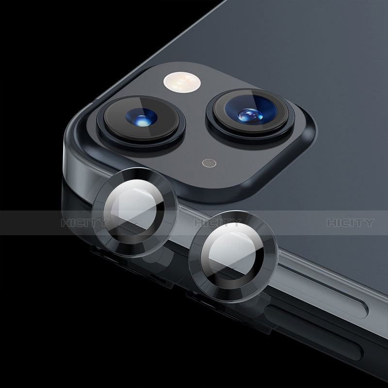 Verre Trempe Protecteur de Camera Protection C08 pour Apple iPhone 14 Plus Noir Plus