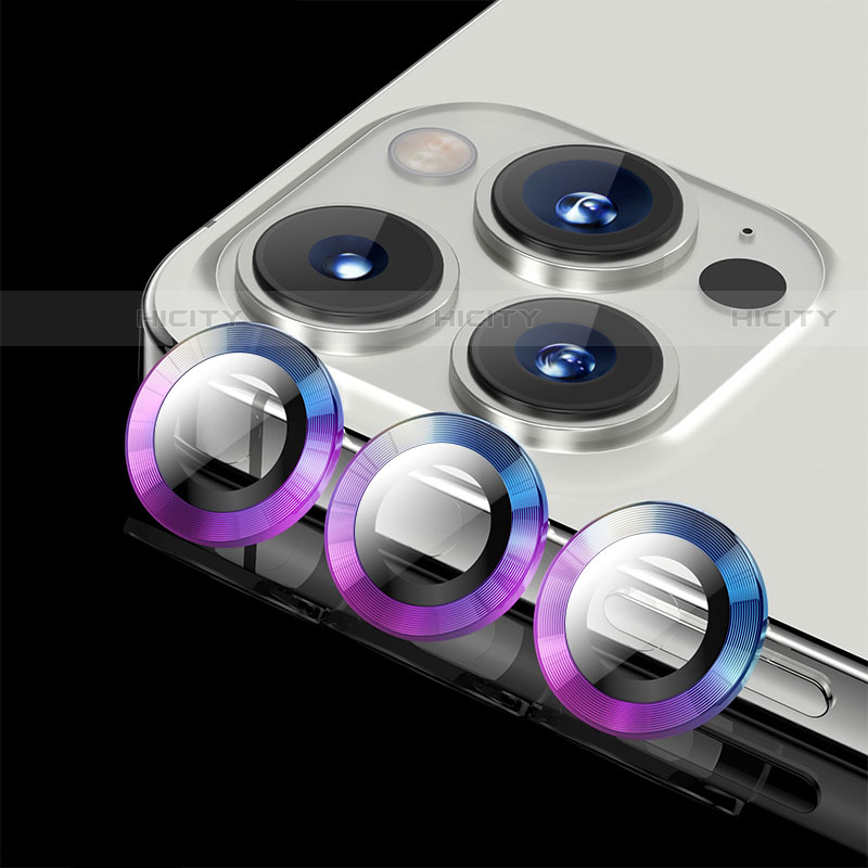 Verre Trempe Protecteur de Camera Protection C08 pour Apple iPhone 14 Pro Max Violet Plus