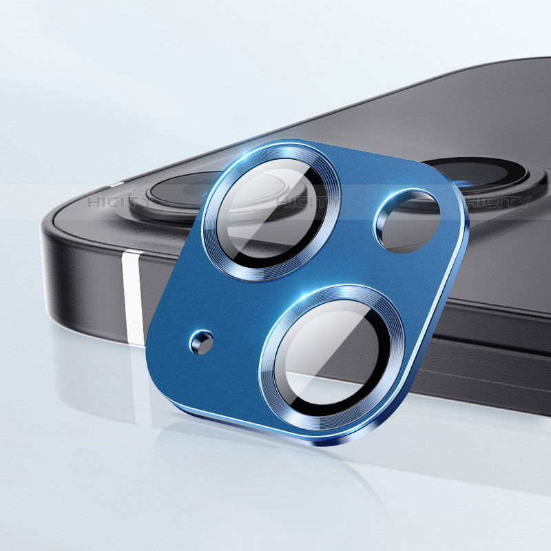 Verre Trempe Protecteur de Camera Protection C09 pour Apple iPhone 14 Bleu Plus