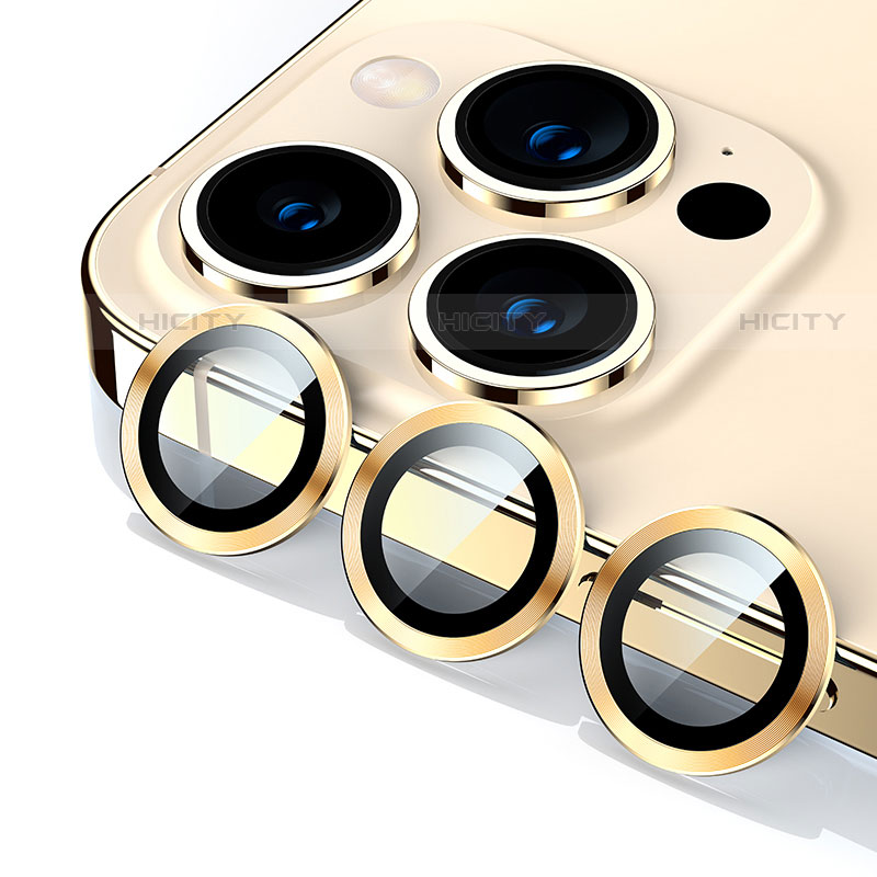 Verre Trempe Protecteur de Camera Protection C10 pour Apple iPhone 13 Pro Or Plus