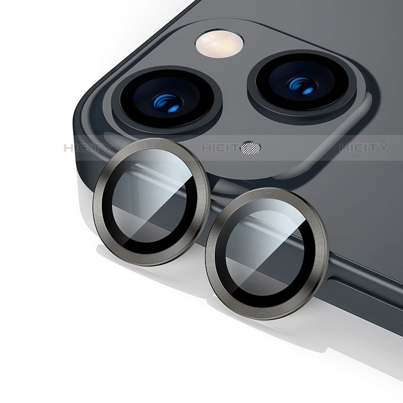 Verre Trempe Protecteur de Camera Protection C10 pour Apple iPhone 14 Noir Plus