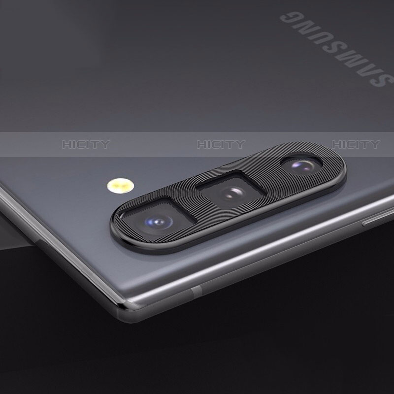 Verre Trempe Protecteur de Camera Protection pour Samsung Galaxy Note 10 5G Noir Plus