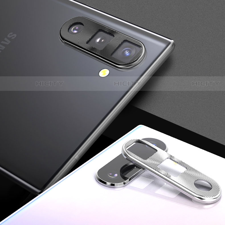 Verre Trempe Protecteur de Camera Protection pour Samsung Galaxy Note 10 5G Noir Plus