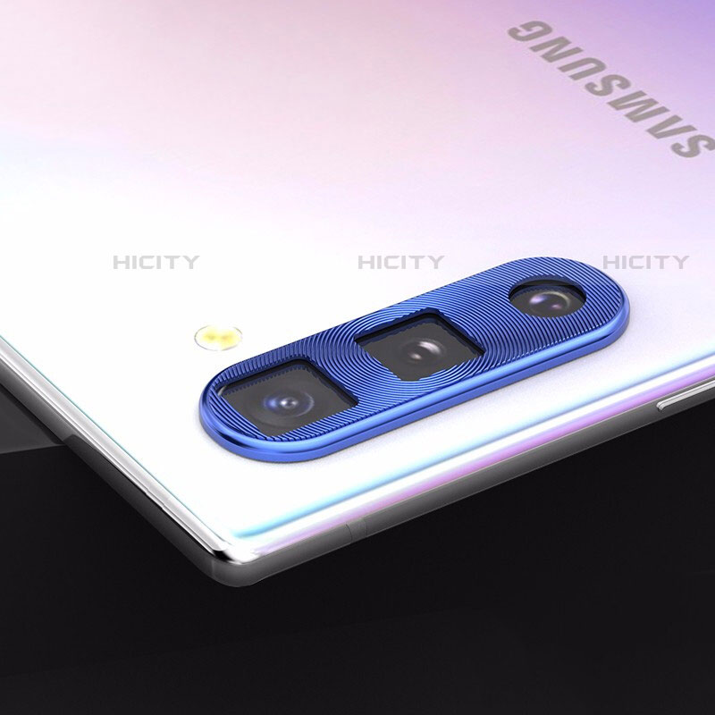 Verre Trempe Protecteur de Camera Protection pour Samsung Galaxy Note 10 Bleu Plus